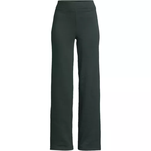 Women's Serious Sweats High Rise Fleece Lined Straight Leg Pants, Front