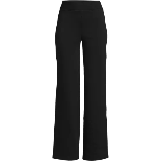 Women's Plus Size Serious Sweats High Rise Fleece Lined Straight Leg Pants - primary