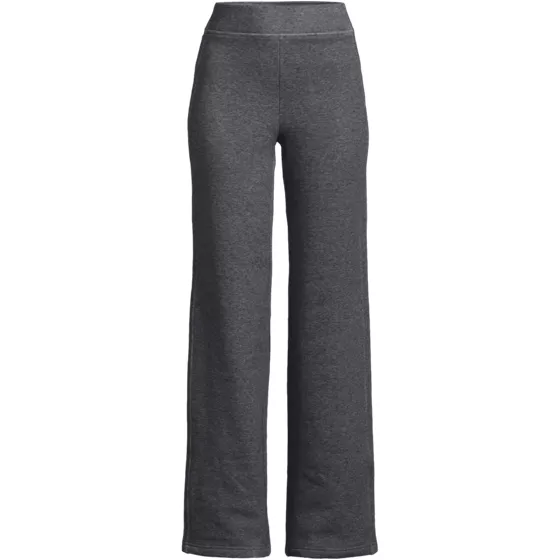Women's Serious Sweats High Rise Fleece Lined Straight Leg Pants - primary