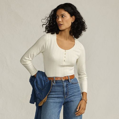 Women's Relaxed Supima Cotton Crew Neck T-Shirt