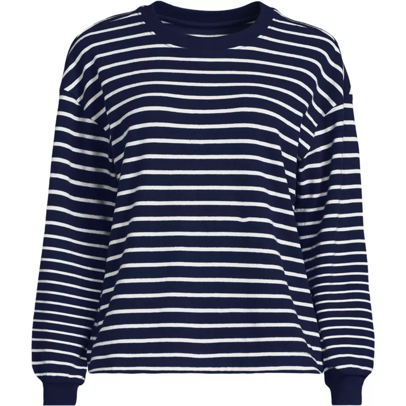 Women's Long Sleeve Mariner Jersey T-Shirt, Front