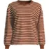 Women's Plus Size Long Sleeve Mariner Jersey T-Shirt, Front
