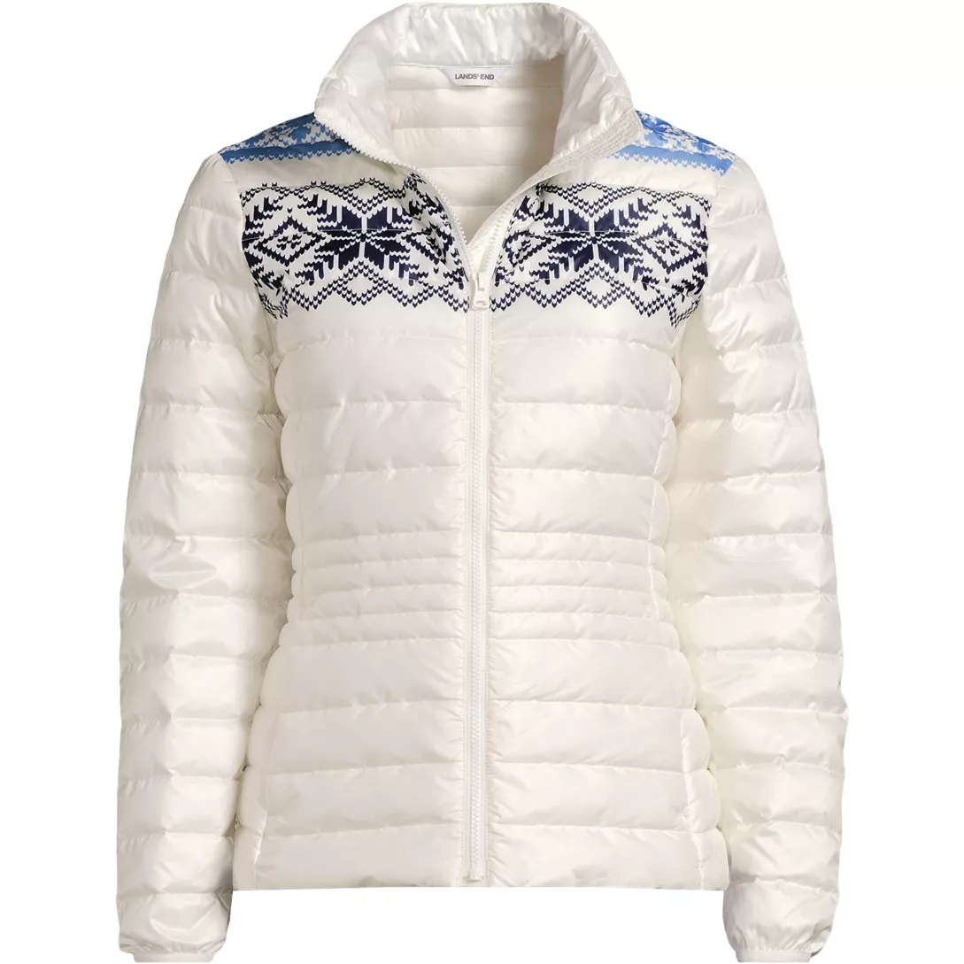 Women's Wanderweight Packable Print Down Jacket