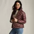 Women's Wanderweight Packable Print Down Jacket, alternative image