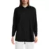 Women's Oversized No Iron Tunic with Statement Collar Shirt, Front