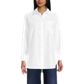 Women's Oversized No Iron Tunic with Statement Collar Shirt