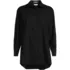 Women's Oversized No Iron Tunic with Statement Collar Shirt, Front