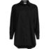 Women's Oversized No Iron Tunic with Statement Collar Shirt, Front