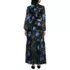 Women's Chiffon Tiered Long Sleeve Maxi Dress, Back