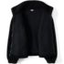 Women's Faux Shearling Zip Front Fleece Jacket, alternative image
