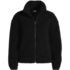 Women's Faux Shearling Zip Front Fleece Jacket, Front