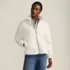 Women's Shearling Zip Front Fleece Jacket, Front
