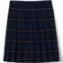 School Uniform Custom Girls Plaid Pleated Skirt Below the Knee, Back