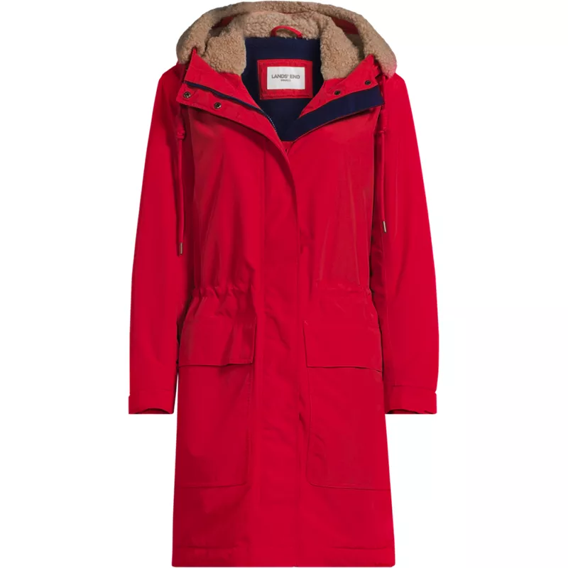 Women's Squall Waterproof Lined Hood Parka, Front