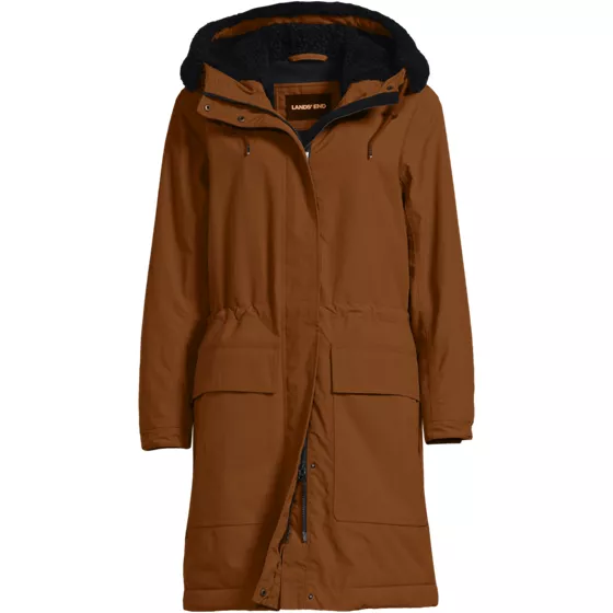 Women's Plus Size Squall Waterproof Sherpa Lined Hood Parka - primary