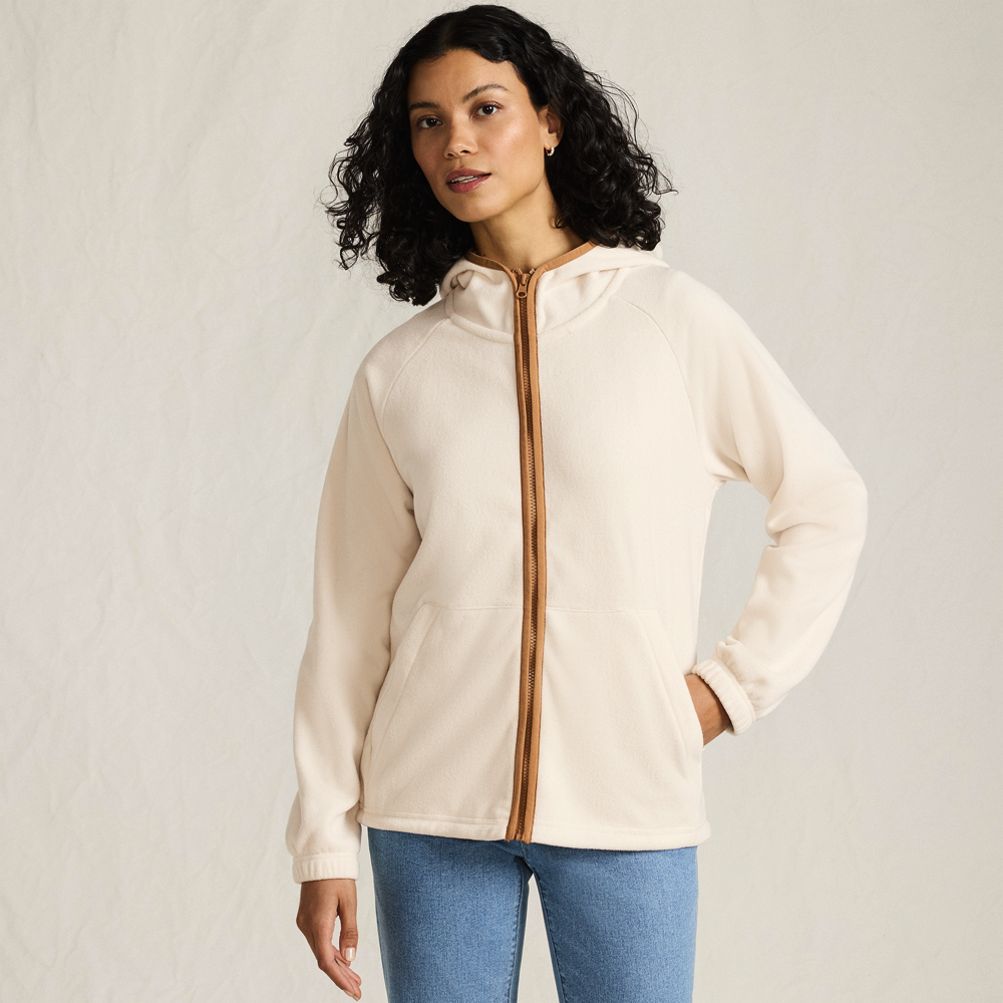Women's Anyweather RainDefense Fleece Full Zip Jacket | Lands' End