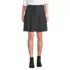 Women's Brushed Flannel Pleated Mini Skirt, Front
