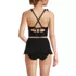 Womens Ruffle Plunge Midkini Top, Back