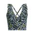 Womens Ruffle Plunge Midkini Top, Front
