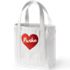 Parke Valentine's Collaboration Canvas Pocket Tote, Back