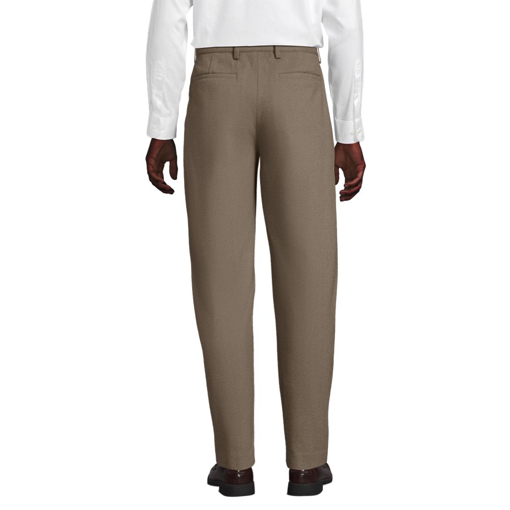 classic fit mens dress pants Men's Charcoal Melange Pants (Performance Dress Pants/Trousers) – Twillory main image 1