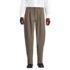 Men's Relaxed Fit Pleated Dress Pants, Front
