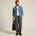 Men's Relaxed Fit Pleated Dress Pants, alternative image