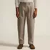 Men's Relaxed Fit Pleated Dress Pants, Front