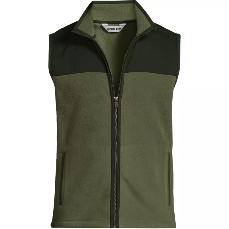 Men's Anyweather RainDefense Fleece Vest, Front