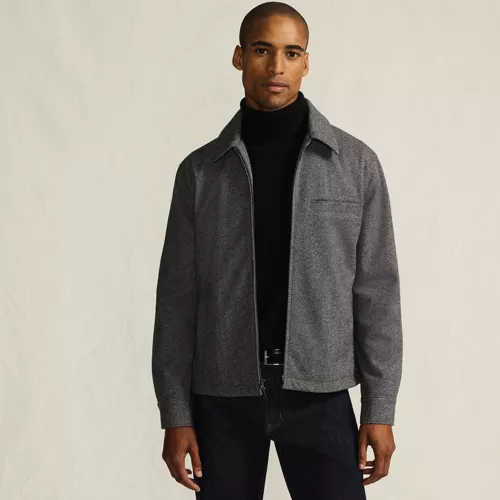 Men's Zip Front Jacket, alternative image