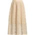 Women's Sequin Lace Mid Rise Midi Skirt, Front
