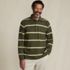Men's Long Sleeve Rugged Rugby Polo, Front