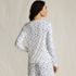 Women's Pointelle Long Sleeve Sleep Cardigan, Back