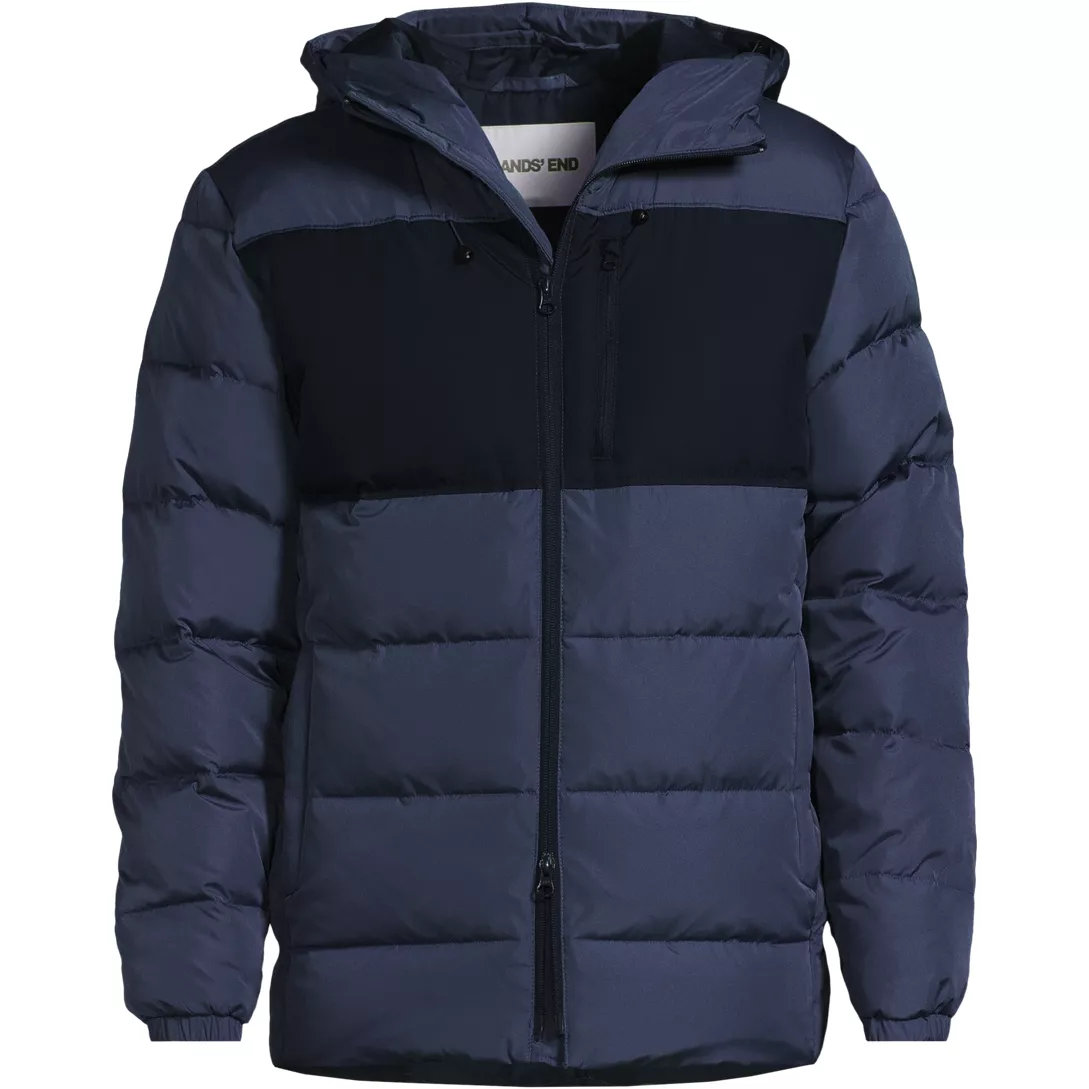 Men's Brushed Heritage Max 600 Down Puffer Hooded Jacket