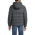 Men's Brushed Heritage Max 600 Down Puffer Hooded Jacket, Back