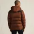 Men's Corduroy Max 600 Down Puffer Hooded Jacket, Back