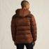 Men's Corduroy Max 600 Down Puffer Hooded Jacket, Back