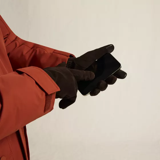 Men's EZ Touch Suede Gloves - primary