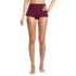 Women's Ruffle Midwaist Skirted Bikini Bottoms, Front