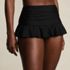 Women's Ruffle Midwaist Skirted Bikini Bottoms, Front