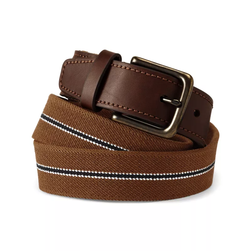 Men's Elastic Surcingle Belt, Front
