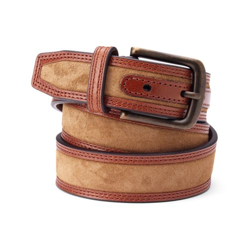 Men's Rugged Leather Belt