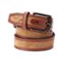 Men's Rugged Leather Belt, Front