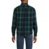 Men's Long Sleeve RainDefense Flannel Shirt, Back