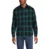 Men's Long Sleeve RainDefense Flannel Shirt, Front