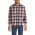 Men's Long Sleeve RainDefense Flannel Shirt, Front