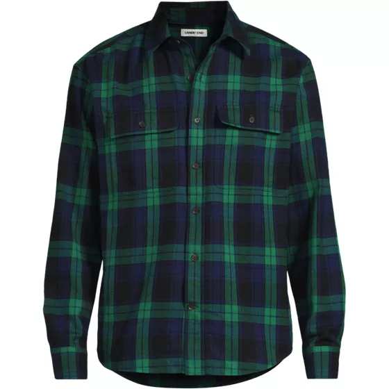 Men's Long Sleeve RainDefense Flannel Shirt - primary