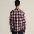 Men's Long Sleeve RainDefense Flannel Shirt, Back