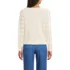 Women's Fuzzy Eyelash Cable Boatneck Sweater, Back
