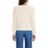 Women's Fuzzy Eyelash Cable Boatneck Sweater, Back